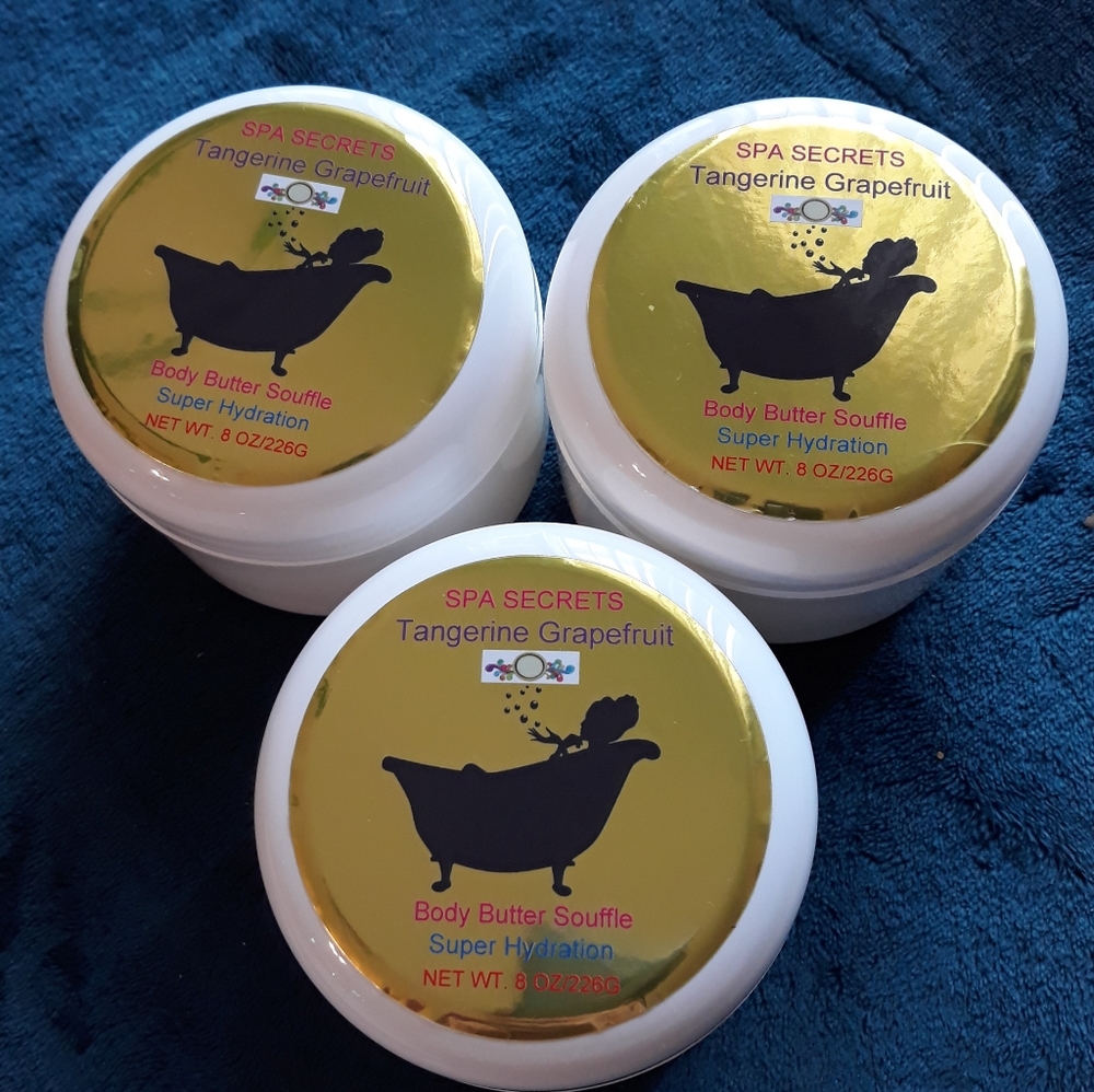 SPA SECRETS WOMEN'S 3 PC  BODY BUTTER SET